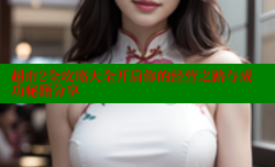 超市2全攻略大全开启你的经营之路与成功秘籍分享
