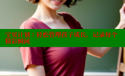 宝贝计划:轻松管理孩子成长,记录每个精彩瞬间