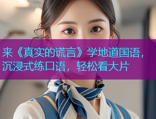 来《真实的谎言》学地道国语,沉浸式练口语,轻松看大片  第1张 来《真实的谎言》学地道国语,沉浸式练口语,轻松看大片  第1张